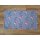 Kissenbezug 25x45 cm ohne Füllung Blumen auf Blau