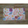 Kissenbezug 25x45 cm mit Füllung Bunte Blumen auf Weiß