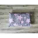 Kissenbezug für Reisekissen, dehnbar Rosa Sterne auf...