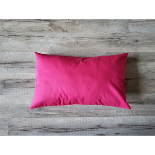 Kissenbezug 25x40 cm Pink mit Füllung