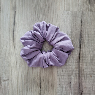 Scrunchie (Stoff-Haarband) Flieder