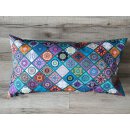 Kissenbezug 25x40 cm Mandalas Bunt nur Bezug