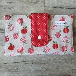 Windeltasche Rote Äpfel